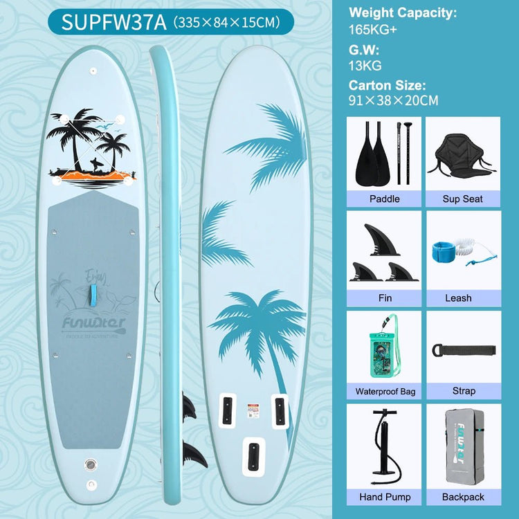 Planche de SUP gonflable FunWater 11&