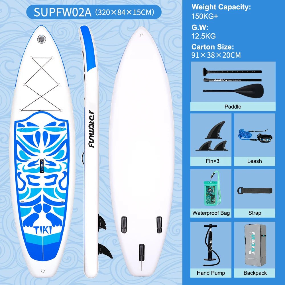 Planche de SUP gonflable FunWater TIKI 10&