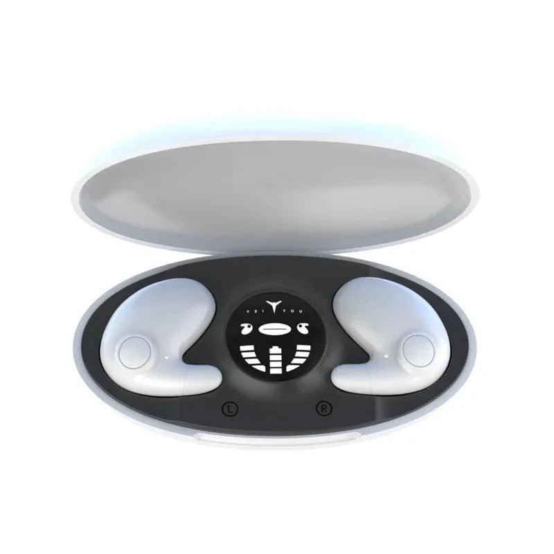 Sleep Invisible Stereo Headset IPX5 Waterproof Wireless Bluetooth Earphone Earbuds with Mic for Phone Bluetooth 5.3 Headphones - Reboot Athletic Power – Santé, Sport et Récupération à domicile