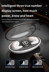 Sleep Invisible Stereo Headset IPX5 Waterproof Wireless Bluetooth Earphone Earbuds with Mic for Phone Bluetooth 5.3 Headphones - Reboot Athletic Power – Santé, Sport et Récupération à domicile