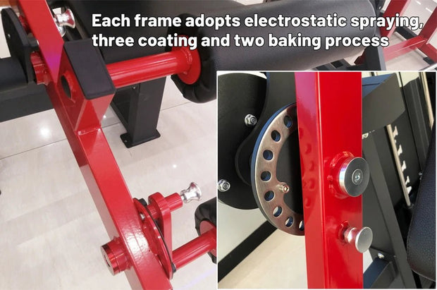 Strength Training Plate Loaded 45 Degree Leg Press Fitness Equipment Gym Bodybuilding 45 Degree Leg Press Machine - Reboot Athletic Power – Santé, Sport et Récupération à domicile