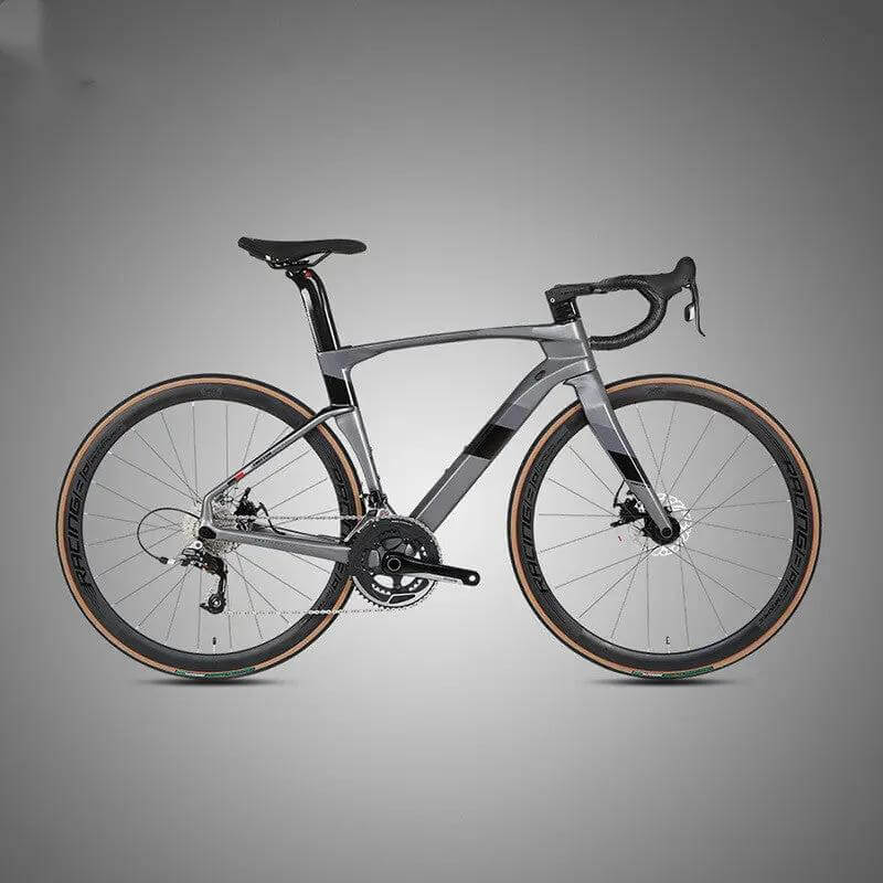 Vélo de route à vitesse variable, freins à disque en fibre de carbone entièrement dissimulés, course sportive - Reboot Athletic Power – Santé, Sport et Récupération à domicile