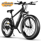 Vélo électrique professionnel pour adultes, VTT électrique à gros pneus 26 x 4 pouces, moteur 1000 W 48 V 15 Ah pour randonnées, excursions et trajets quotidiens, certifié UL et GCC - Reboot Athletic Power – Santé, Sport et Récupération à domicile