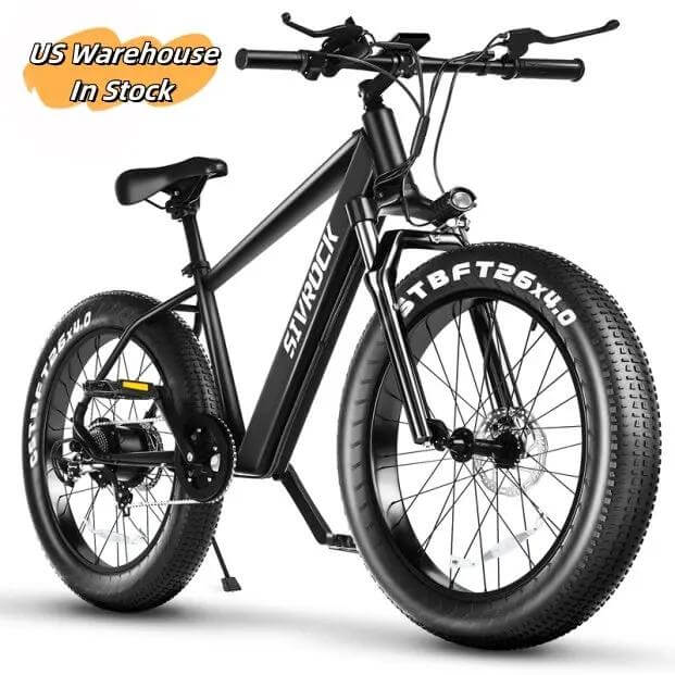 Vélo électrique professionnel pour adultes, VTT électrique à gros pneus 26 x 4 pouces, moteur 1000 W 48 V 15 Ah pour randonnées, excursions et trajets quotidiens, certifié UL et GCC - Reboot Athletic Power – Santé, Sport et Récupération à domicile