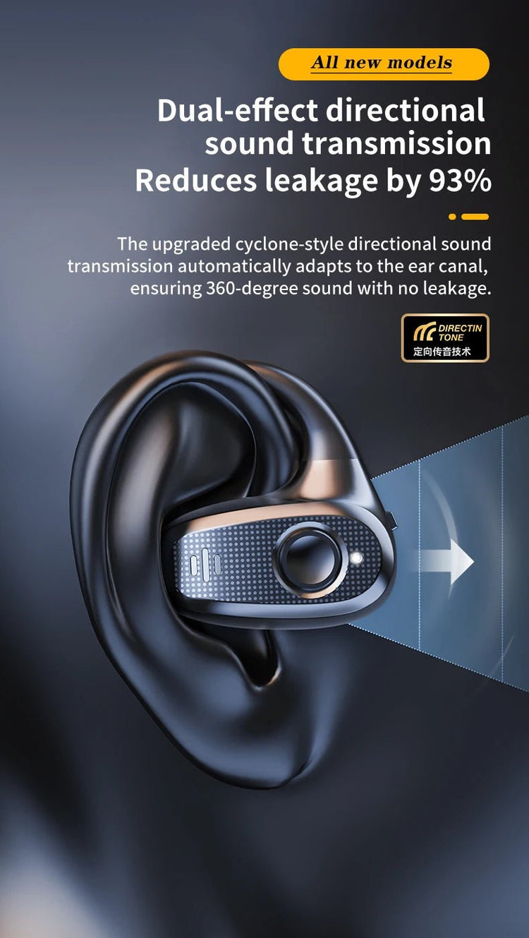 Z66 wireless earhook OWS open Bluetooth headset single ear non - in - ear air conduction headset with microphone sports headset - Reboot Athletic Power – Santé, Sport et Récupération à domicile