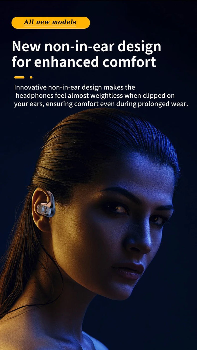 Z66 wireless earhook OWS open Bluetooth headset single ear non - in - ear air conduction headset with microphone sports headset - Reboot Athletic Power – Santé, Sport et Récupération à domicile