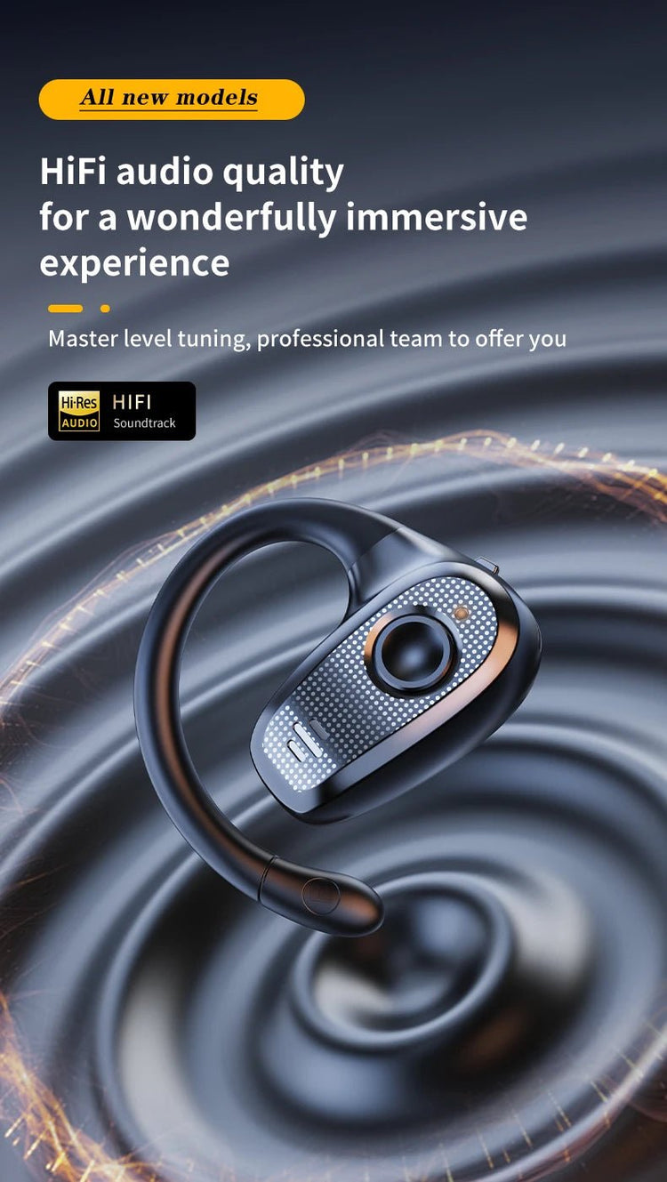 Z66 wireless earhook OWS open Bluetooth headset single ear non - in - ear air conduction headset with microphone sports headset - Reboot Athletic Power – Santé, Sport et Récupération à domicile