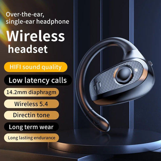 Z66 wireless earhook OWS open Bluetooth headset single ear non - in - ear air conduction headset with microphone sports headset - Reboot Athletic Power – Santé, Sport et Récupération à domicile