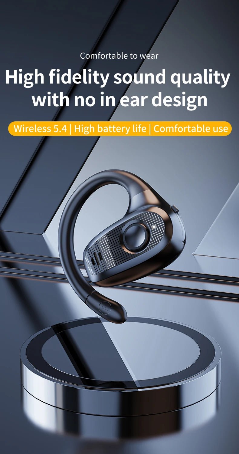 Z66 wireless earhook OWS open Bluetooth headset single ear non - in - ear air conduction headset with microphone sports headset - Reboot Athletic Power – Santé, Sport et Récupération à domicile